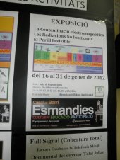 EXPOSICIÓ  La Contaminació electromagnètica  Les Radiacions No Ionitzants  El Perill Invisible