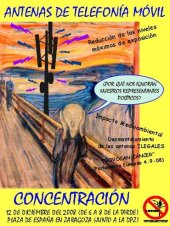 concentración 12 de Diciembre   2008 en Zaragoza