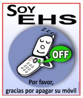 Sp: Pin y póster para los EHS "útil particularmente en los transportes públicos y en las reuniones"